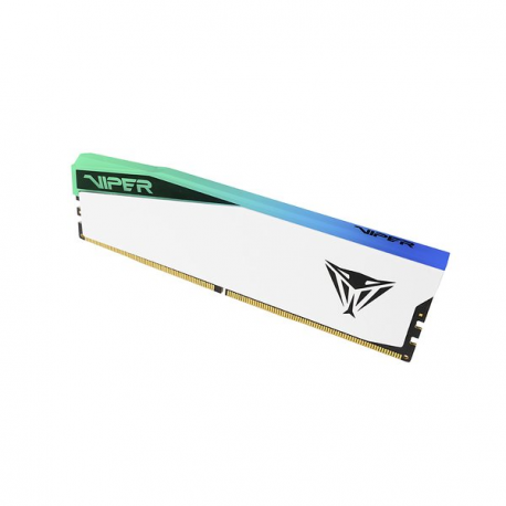 Patriot Viper Elite 5 RGB - DDR5 - module - 16 GB - DIMM 288-pin - 2800 MHz  /  PC5-44800 - CL38 - 1.35 V - on-die ECC - white - 1