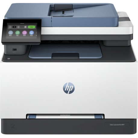 HP Color LaserJet Pro MFP 3302fdw - Multifunction printer - colour - laser - Legal (216 x 356 mm) (original) - A4 / Legal (media) - up to 25 ppm (copying) - up to 25 ppm (printing) - 250 sheets - 33.6 Kbps - USB 2.0, Gigabit LAN, USB 2.0 host, Wi-Fi(ac) - 0