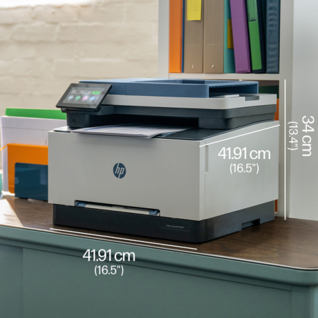 HP Color LaserJet Pro MFP 3302fdw - Multifunction printer - colour - laser - Legal (216 x 356 mm) (original) - A4 / Legal (media) - up to 25 ppm (copying) - up to 25 ppm (printing) - 250 sheets - 33.6 Kbps - USB 2.0, Gigabit LAN, USB 2.0 host, Wi-Fi(ac) - 9
