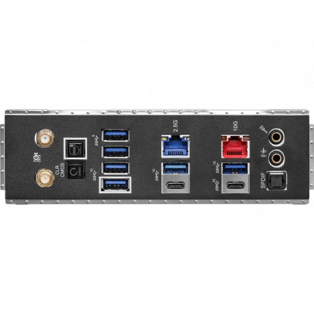 ASRock TRX50 WS - Motherboard - extended ATX - Socket sTR5 - AMD TRX50 Chipset - USB 3.2 Gen 1, USB 3.2 Gen 2, USB4, USB-C 3.2 Gen 2x2 - 10 Gigabit LAN, 2.5 Gigabit LAN, Bluetooth, Wi-Fi - onboard graphics (CPU required) - HD Audio (8-channel) - 4