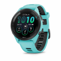Garmin Forerunner 265 - 46 mm - aqua - smart watch with strap - wrist size: 135-205 mm - display 1.3" - 8 GB - Bluetooth, Wi-Fi, ANT+ - 47 g