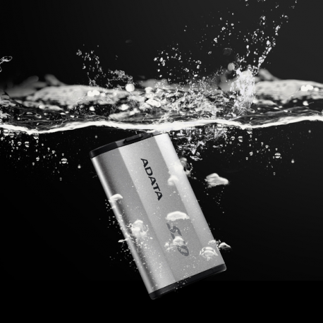 ADATA SD810 - SSD - 4 TB - external (portable) - USB 3.2 Gen 2x2 (USB-C connector) - silver - 1