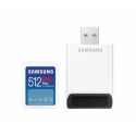 Samsung PRO Plus MB-SD512SB - Flash memory card - 512 GB - Video Class V30  /  UHS-I U3  /  Class10 - SDXC UHS-I - white
