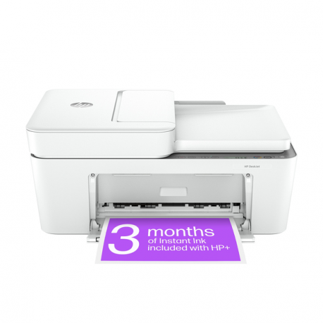 HP Deskjet 4220e All-in-One - Multifunction printer - colour - ink-jet - A4 (210 x 297 mm) (original) - A4 / Legal (media) - up to 8.5 ppm (printing) - 60 sheets - USB 2.0, Wi-Fi(n), Bluetooth - cement - 20