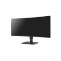 LG UltraWide 35BN77CP-B - LED monitor - curved - 35" - 3440 x 1440 UWQHD @ 100 Hz - VA - 300 cd / m² - 2500:1 - HDR10 - 5 ms - 2xHDMI, DisplayPort, USB-C - speakers - black