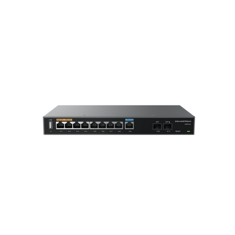 Grandstream GWN7003 - Router - 11-port switch - GigE, 2.5 GigE - rack-mountable, wall-mountable - 0