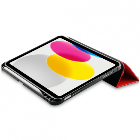 OtterBox React Series - Flip cover for tablet - ultra-slim - black, red - for Apple 10.9-inch iPad (10th generation) - 4