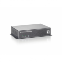 LevelOne POR-0100 PoE Repeater - Repeater - 100Mb LAN - 10Base-T, 100Base-TX - up to 100 m