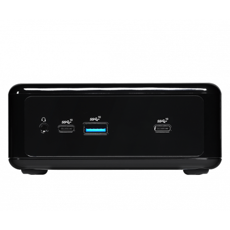 ASRock Industrial NUC BOX-J6412 - Barebone - box - 1 x Celeron J6412  /  up to 2.6 GHz - RAM 0 GB - UHD Graphics - Gigabit Ethernet - 1