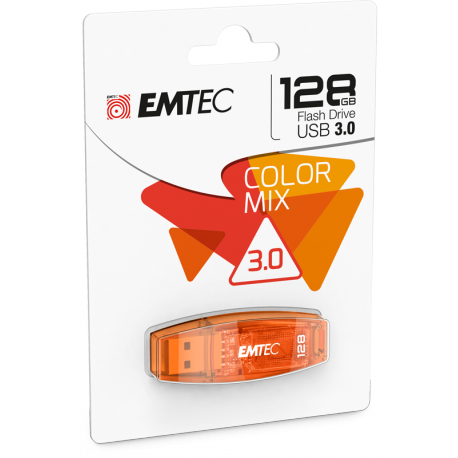 EMTEC Color Mix C410 - USB flash drive - 128 GB - USB 2.0 - 1