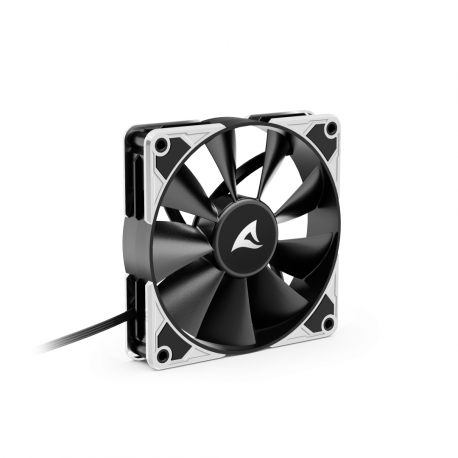 Sharkoon SilentStorm BW120 - Case fan - PWM - 120 mm - black - 2