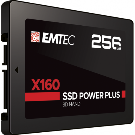 EMTEC SSD Power Plus X160 - SSD - 256 GB - internal - 2.5" - SATA 6Gb / s - 1