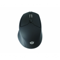 Conceptronic LORCAN ERGO - Mouse - ergonomic - right-handed - 6 buttons - wireless - Bluetooth 3.0 - black