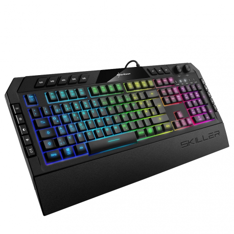 Sharkoon SKILLER SGK5 - Keyboard - backlit - USB - German - 0