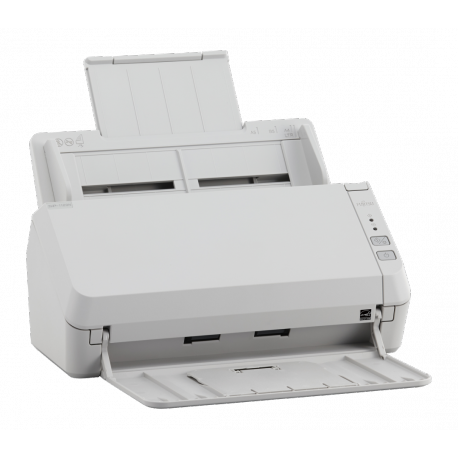 Fujitsu SP-1120N - Document scanner - Dual CIS - Duplex - 216 x 355.6 mm - 600 dpi x 600 dpi - up to 20 ppm (mono)  /  up to 20 ppm (colour) - ADF (50 sheets) - up to 3000 scans per day - Gigabit LAN, USB 3.2 Gen 1x1 - 4