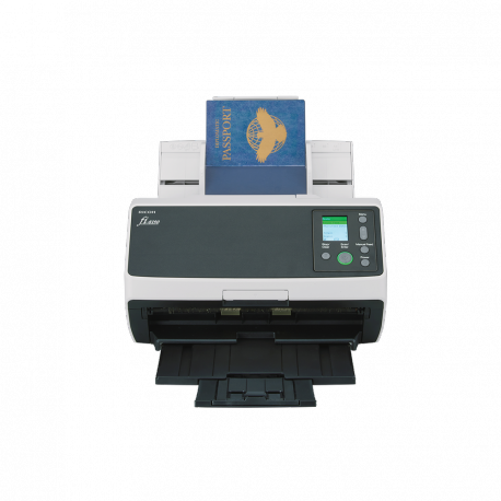 Fujitsu fi-8190 - Document scanner - Dual CIS - Duplex - 216 x 355.6 mm - 600 dpi x 600 dpi - up to 90 ppm (mono)  /  up to 90 ppm (colour) - ADF (100 sheets) - up to 13000 scans per day - Gigabit LAN, USB 3.2 Gen 1 - 8