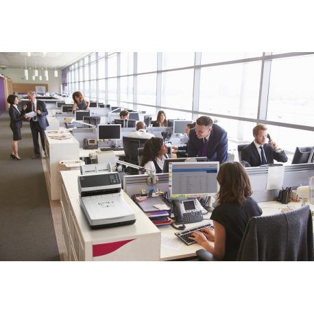 Fujitsu fi-8270 - Document scanner - flatbed: CCD  /  ADF: dual CIS - Duplex - 216 x 355.6 mm - 600 dpi x 600 dpi - up to 70 ppm (mono)  /  up to 70 ppm (colour) - ADF (100 sheets) - up to 10000 scans per day - Gigabit LAN, USB 3.2 Gen 1 - 3