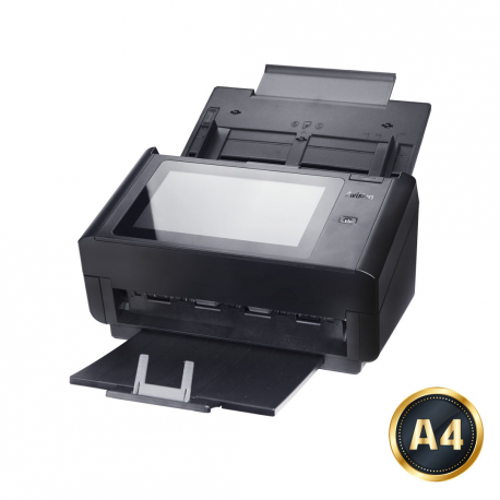 Avision AN360W - Document scanner - Contact Image Sensor (CIS) - Duplex - 242 x 356 mm - 600 dpi - up to 60 ppm (mono)  /  up to 60 ppm (colour) - ADF (100 sheets) - up to 6000 scans per day - USB 3.0, Gigabit LAN, Wi-Fi(n), USB 2.0 (Host) - 0