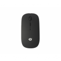Conceptronic LORCAN - Mouse - ergonomic - right and left-handed - 4 buttons - wireless - Bluetooth 3.0 - black