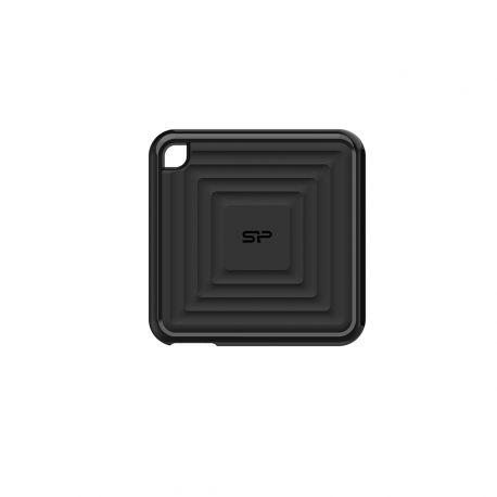 SILICON POWER PC60 - SSD - 256 GB - external (portable) - USB 3.2 Gen 2 - 256-bit AES - black - 3