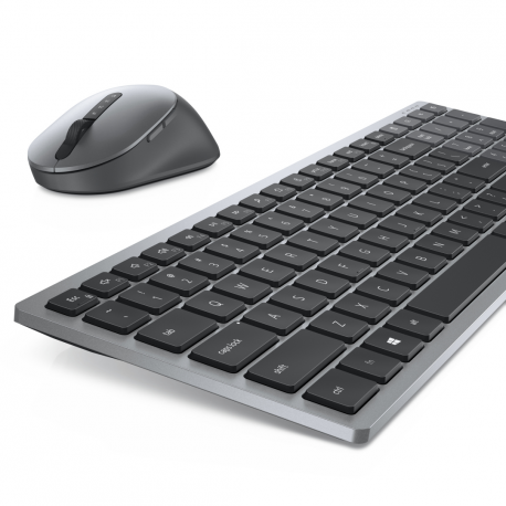 Dell Wireless Keyboard and Mouse KM7120W - Keyboard and mouse set - Bluetooth, 2.4 GHz - German - for Latitude 3420, 5421, 5521; OptiPlex 3080, 5080, 70XX; Precision 3640, 7550; XPS 15 9510 - 8