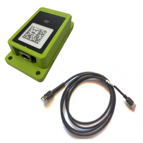 Zebra - Bluetooth adapter kit - USB, Bluetooth - for P / N: 23844-00-00R, BT-RS5X6-DNGL-01, CBL-CS6-S07-0B, CR6080-BA40004WW, CR6080-BC40004WW - 2