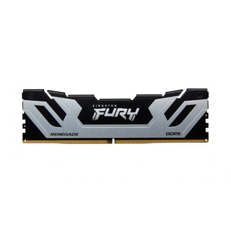 Kingston FURY Renegade - DDR5 - module - 24 GB - DIMM 288-pin - 8800 MT / s  /  PC5-70400 - CL42 - 1.4 V - clocked unbuffered - on-die ECC - silver, black - 0