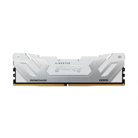 Kingston FURY Renegade - DDR5 - module - 24 GB - DIMM 288-pin - 8800 MT / s  /  PC5-70400 - CL42 - 1.4 V - clocked unbuffered - on-die ECC - white & silver - 0