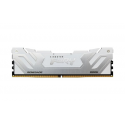 Kingston FURY Renegade - DDR5 - module - 24 GB - DIMM 288-pin - 8800 MT / s  /  PC5-70400 - CL42 - 1.4 V - clocked unbuffered - on-die ECC - white & silver