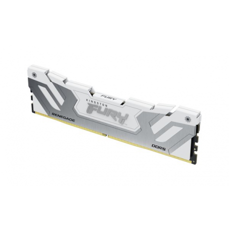 Kingston FURY Renegade - DDR5 - module - 24 GB - DIMM 288-pin - 8800 MT / s  /  PC5-70400 - CL42 - 1.4 V - clocked unbuffered - on-die ECC - white & silver - 2
