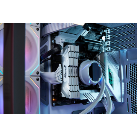 Kingston FURY Renegade - DDR5 - module - 24 GB - DIMM 288-pin - 8800 MT / s  /  PC5-70400 - CL42 - 1.4 V - clocked unbuffered - on-die ECC - white & silver - 5