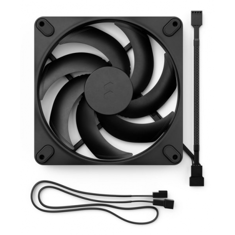 Fractal Design Momentum 14 - Case fan - 140 mm - black - 4