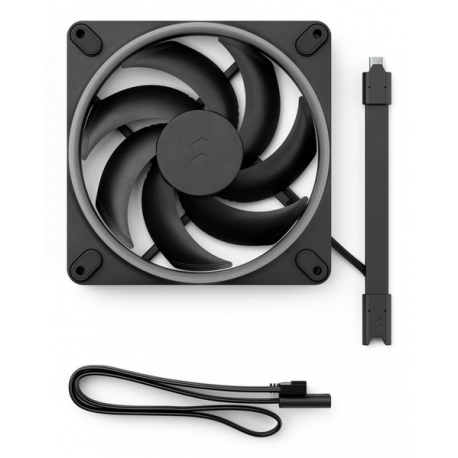 Fractal Design Momentum 14 RGB - Case fan - 140 mm - black - 1