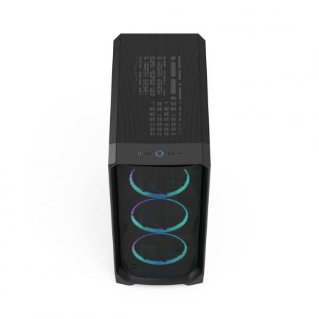 Fractal Design Meshify 3 RGB - Tower - extended ATX - no power supply (ATX) - black TG light tint - USB / Audio - 5