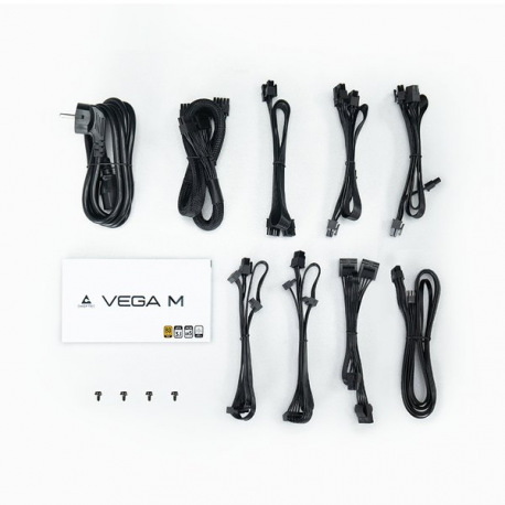 Chieftec VEGA M PPG-750-C - Power supply (internal) - ATX12V 3.1 /  EPS12V - 80 PLUS Gold - AC 100-240 V - 750 Watt - active PFC - 7