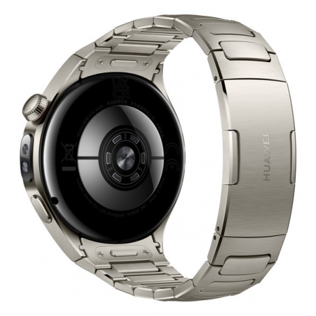 Huawei Watch 5 - 46 mm - aerospace-grade titanium - smart watch with strap - titanium - wrist size: 140-210 mm - display 1.5" - Bluetooth, Wi-Fi 6, LTE - 4G - 58 g - silver - 5