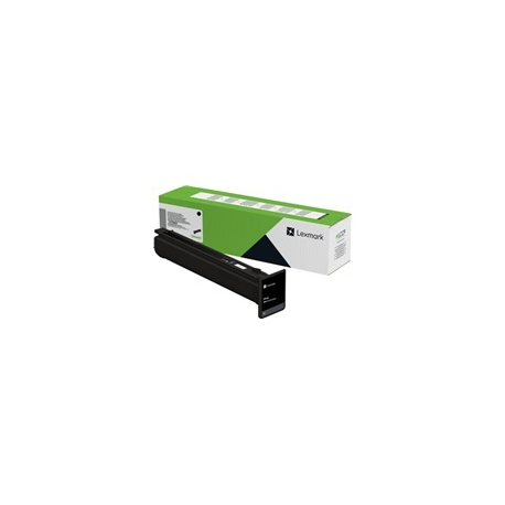 Lexmark - Black - original - box - toner cartridge LCCP, LRP - for Lexmark CX833se - 1