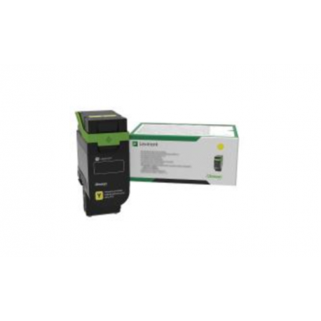 Lexmark - Yellow - original - box - toner cartridge LCCP, LRP - for Lexmark CX833se - 2