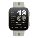 Amazfit Bip 6 - Smart watch with strap - liquid silicone - wrist size: 130-195 mm - display 1.97" - Bluetooth - 27.9 g - stone