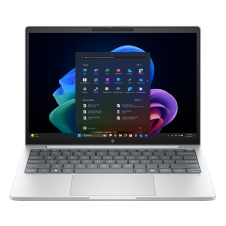 HP EliteBook 8 G1a Notebook Next Gen AI - AMD Ryzen AI 5 - 340  /  up to 4.8 GHz - Win 11 Pro - Radeon 840M - 32 GB RAM - 512 GB SSD NVMe - 13.3" IPS 1920 x 1200 - Wi-Fi 7, Bluetooth - glacier silver - kbd: Pan Nordic - 0