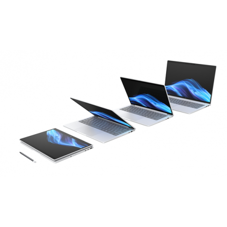 HP EliteBook 8 G1a Notebook Next Gen AI - AMD Ryzen AI 5 - 340  /  up to 4.8 GHz - Win 11 Pro - Radeon 840M - 32 GB RAM - 512 GB SSD NVMe - 13.3" IPS 1920 x 1200 - Wi-Fi 7, Bluetooth - glacier silver - kbd: Pan Nordic - 4