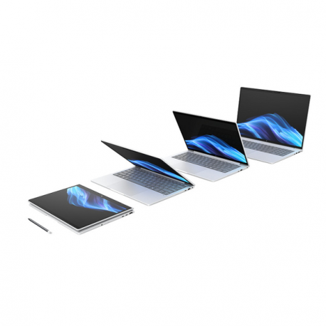 HP EliteBook 8 G1a Notebook Next Gen AI - AMD Ryzen AI 5 - 340  /  up to 4.8 GHz - Win 11 Pro - Radeon 840M - 32 GB RAM - 512 GB SSD NVMe - 13.3" IPS 1920 x 1200 - Wi-Fi 7, Bluetooth - glacier silver - kbd: Pan Nordic - 8