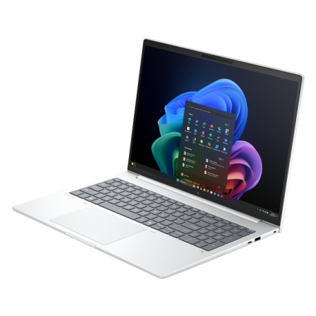 HP EliteBook 8 G1a Notebook Next Gen AI - Copilot+ PC - AMD Ryzen AI 5 - 340  /  up to 4.8 GHz - Win 11 Pro - Radeon 840M - 16 GB RAM - 512 GB SSD NVMe - 16" IPS 1920 x 1200 - Wi-Fi 7, Bluetooth - glacier silver aluminium - kbd: Pan Nordic - 7