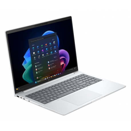 HP EliteBook 8 G1a Notebook Next Gen AI - Copilot+ PC - AMD Ryzen AI 5 - 340  /  up to 4.8 GHz - Win 11 Pro - Radeon 840M - 16 GB RAM - 512 GB SSD NVMe - 16" IPS 1920 x 1200 - Wi-Fi 7, Bluetooth - glacier silver aluminium - kbd: Pan Nordic - 9