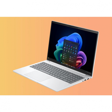 HP EliteBook 8 G1a Notebook Next Gen AI - Copilot+ PC - AMD Ryzen AI 5 - 340  /  up to 4.8 GHz - Win 11 Pro - Radeon 840M - 16 GB RAM - 512 GB SSD NVMe - 16" IPS 1920 x 1200 - Wi-Fi 7, Bluetooth - glacier silver aluminium - kbd: Pan Nordic - 17