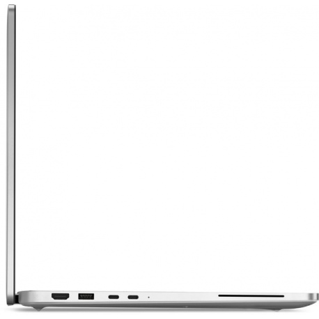 Dell Pro 16 Plus PB16250 - Intel Core 5 - 120U / up to 5 GHz - Win 11 Pro - Intel Graphics - 16 GB RAM - 512 GB SSD NVMe - 16" IPS 1920 x 1200 (Full HD Plus) - Gigabit Ethernet - NFC, Wi-Fi 6E - platinum silver - BTS - with 1 Year Basic Onsite - 3