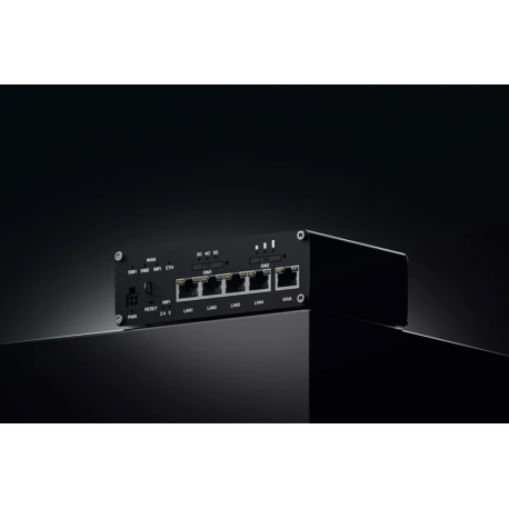 Teltonika RUTC50 - Wireless router - WWAN 4-port switch - 1GbE, PPP, DNP3 - Wi-Fi 6 - 2.4 GHz - 4G, 5G, 3G - 6
