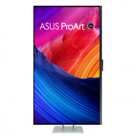 ASUS ProArt OLED PA32UCDM - OLED monitor - 32" (31.5" viewable) - 3840 x 2160 4K UHD (2160p) @ 240 Hz - 1000 cd/m² - 1500000:1 - HDR10 - 0.1 ms - Thunderbolt 4, HDMI - speakers - silver - 10