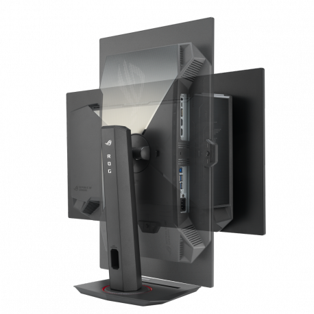 ASUS ROG Strix OLED XG27UCDMG - OLED monitor - gaming - 27" (26.5" viewable) - 3840 x 2160 4K @ 240 Hz - 1000 cd / m² - 1500000:1 - DisplayHDR 400 True Black - 0.03 ms - 2xHDMI, DisplayPort, USB-C - black - 2