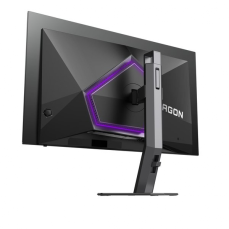 AOC AGON PRO AG276UZD - OLED monitor - gaming - 27" (26.5" viewable) - 3840 x 2160 4K UHD (2160p) @ 160 Hz - 1000 cd / m² - 1500000:1 - DisplayHDR 400 True Black - 0.03 ms - 2xHDMI, DisplayPort, USB-C - speakers - black - 3